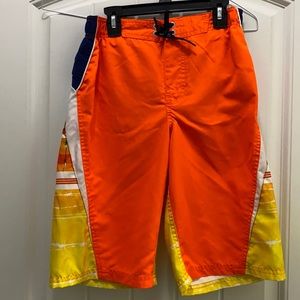 ZeroXposur swim trunks, with sharks on back